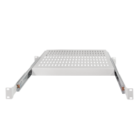 Uittrekbare legplank voor kast van 1200 mm, grijs