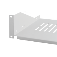 19 vrijdragende legplank  2U, max.25 KG, 406mm, grijs