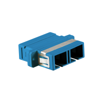 Glasvezel adapter SC duplex - blauw (OS2)