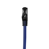 Patchkabel Premium, Cat.8.1, 2000 MHz 40 Gb, S/FTP, blauw , 2 m
