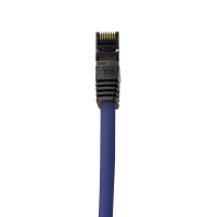 Patchkabel Premium, Cat.8.1, 2000 MHz 40 Gb, S/FTP, blauw , 2 m