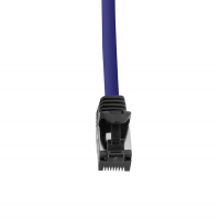 Patchkabel Premium, Cat.8.1, 2000 MHz 40 Gb, S/FTP, blauw , 2 m