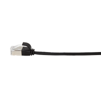Patchkabel SlimLine, Ultraflexibel, Cat.6A, U/FTP, zwart , 3 m