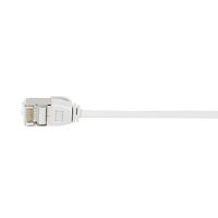 Patchkabel SlimLine, Ultraflexibel, Cat.6A, U/FTP, wit , 5 m