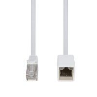 Cat.6A prime patch verlengkabel S/FTP - wit - 3 mtr