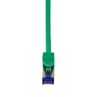 Patchkabel Ultraflex, Cat.6A, S/FTP, groen , gecertifieerd, 20 mtr