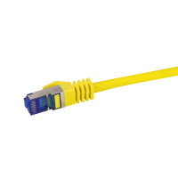 Patchkabel Ultraflex, Cat.6A, S/FTP, geel , gecertifieerd, 20 mtr