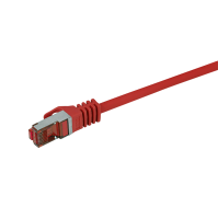 Patchkabel PrimeLine, Cat.6, S/FTP, rood , 0,5 mtr