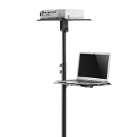 Projector/laptoptrolley, in hoogte verstelbaar, kantelbaar, max. 10 kg.