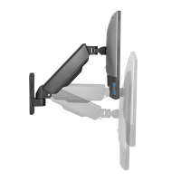 Monitor wandbeugel, 17–32", gasveer, 90–380 mm