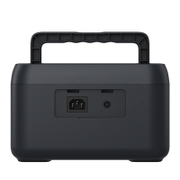 Draagbare oplaadbare batterij, 300 W, LiFePO4-batterij, zwart