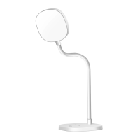 LED-bureaulamp, 5000 K, 240 lm, 360°, flexibele hals, touchbediening