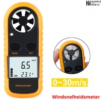 Digitale Windmeter - Anemometer - Tot 30 m/s - 0 tot 90km/h