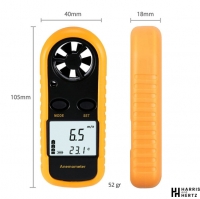 Digitale Windmeter - Anemometer - Tot 30 m/s - 0 tot 90km/h