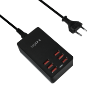 USB tafellader, 6x USB-A, 32 W