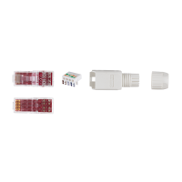 Veldmontage Cat.6A RJ45-stekker, gereedschapsloze aansluiting