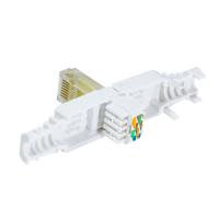 RJ45 modulaire stekker, Cat.5e, onafgeschermd, gereedschapsloze montage