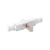 RJ45 modulaire stekker, Cat.6, onafgeschermd, gereedschapsloze montage