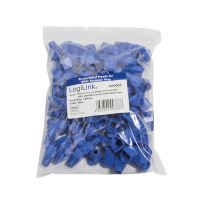 RJ45 trekontlasting, 5,8 mm, blauw, 100 stuks.