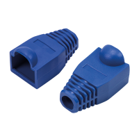 RJ45 trekontlasting, 6,5 mm, blauw, 50 stuks