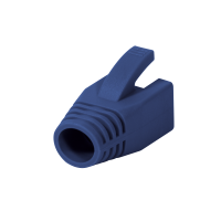 RJ45 trekontlasting, 8,0 mm, blauw, 50 stuks.