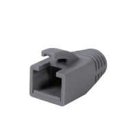 RJ45 trekontlasting, 8,0 mm, grijs, 10 stuks.