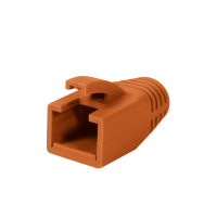 RJ45 trekontlasting, 8,0 mm, oranje, 50 stuks