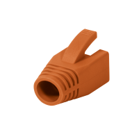 RJ45 trekontlasting, 8,0 mm, oranje, 50 stuks