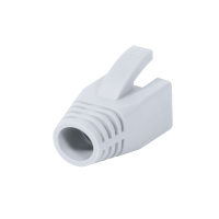 RJ45 trekontlasting, 8,0 mm, wit, 50 stuks.