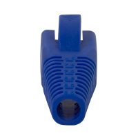 RJ45 trekontlasting, afsnijdbaar, 5,5–5,8 mm, blauw, 50 stuks.