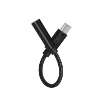 USB Type-C-kabel naar 3,5 mm audio-aansluitingadapter, 13 cm