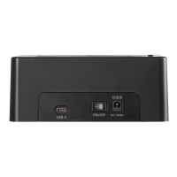 USB 3.1 Gen2 Quickport, 2-Bay, voor 2,5/3,5" SATA HDD/SSD