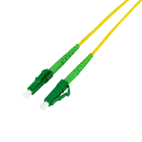 Fiber simplex patchkabel, OS2, SM G.657.A2, LC/APC-LC/APC, 0,5 m