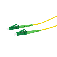 Fiber simplex patchkabel, OS2, SM G.657.A2, LC/APC-LC/APC, 0,5 m