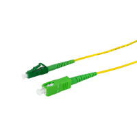 Fiber simplex patchkabel, OS2, SM G.657.A2, SC/APC-LC/APC, 0,5 m