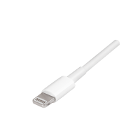 Lightning-kabel, Apple 8-pin/M naar USB-A/M, MFI, wit, 1 mtr