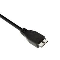 USB 3.0-kabel, USB-A/M naar Micro-USB/M, zwart, 1 mtr