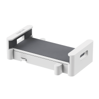 VESA 75x75 klembevestiging, voor 4,7-15" apparaten, max. 1 kg, wit