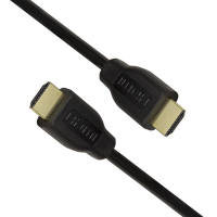 HDMI-kabel, A/M naar A/M, 4K/30 Hz, zwart, 0,2 mtr