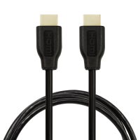 HDMI-kabel, A/M naar A/M, 4K/30 Hz, zwart, 0,2 mtr