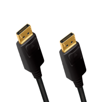 DisplayPort-kabel, DP/M naar DP/M, 4K/60 Hz, zwart, 5 mtr
