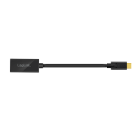 USB Type-C-adapter, C/M naar HDMI A/F, 4K/60 Hz, zwart, 0,15 mtr