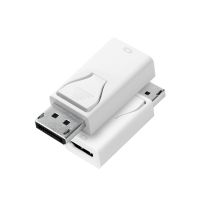 DisplayPort-adapter, DP/M naar HDMI-A/F, 1080p, wit