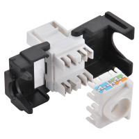 Cat.6 Keystone Jack UTP, 180° gereedschapsloos, 17,1 mm breedte