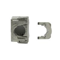 Cat.6A Keystone Jack STP 22-24 AWG, gereedschapsloos, 17,2 mm breedte