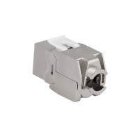 Cat.6A Keystone Jack STP 22–26 AWG, gereedschapsloos, 16,4 mm breedte