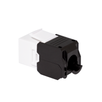 Cat.6A keystone jack UTP 22-26 AWG, gereedschapsloos, 16,6 mm breedte