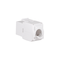 Cat.6A Keystone Jack UTP 22–26 AWG, gereedschapsloos, 16,6 mm breedte
