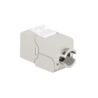 Cat.8.1 Keystone Jack STP 22-26 AWG, gereedschapsloos, slechts 14,5 mm breed