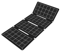 15 W opvouwbaar zonnepaneel, IP65, USB-A, USB-C, powerbank zonnemodule